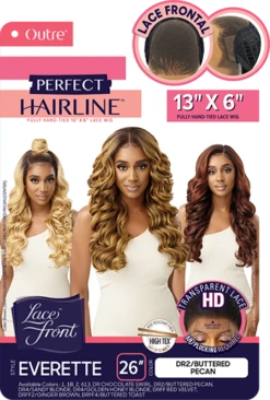 OUTRE - LACE FRONT WIG PERFECT HAIR LINE 13X6 EVERETTE HT WIG 23 OUTRE - LACE FRONT WIG PERFECT HAIR LINE 13X6 EVERETTE HT WIG -Zoe Beauty Supply Shop HT QL Perfect Hairline 13x6 Everette