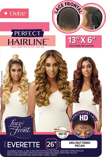 OUTRE - LACE FRONT WIG PERFECT HAIR LINE 13X6 EVERETTE HT WIG 6 OUTRE - LACE FRONT WIG PERFECT HAIR LINE 13X6 EVERETTE HT WIG - Image 6