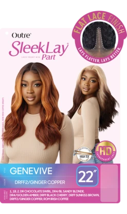 OUTRE - LACE FRONT SLEEKLAY PART GENEVIVE WIG -Zoe Beauty Supply Shop HT QL Sleeklay Part Genevive