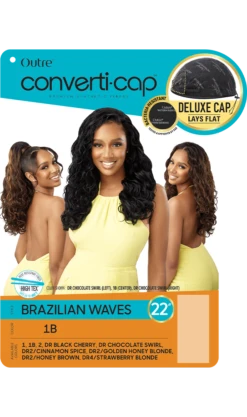 OUTRE - CONVERTI-CAP - BRAZILIAN WAVES - HT WIG -Zoe Beauty Supply Shop HT QVO ConvertiCap Brazilian Waves ff2da6c9 f19e 495d 9d12 7534015fc02a