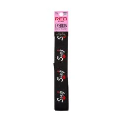 KISS - RED FASHION ELASTIC EDGE BAND -Zoe Beauty Supply Shop HWG49