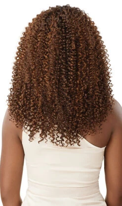 OUTRE - HH PURPLE PACK 3PCS LONG PERUVIAN CURL 12" -Zoe Beauty Supply Shop HWPL3PC12 PERUVIAN CURL 12 Back