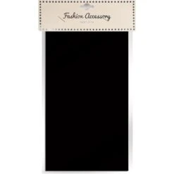 MAGIC COLLECTION - Head Band (COTTON) Wide BLACK 4.25"