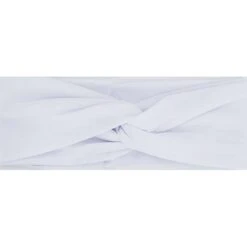 MAGIC COLLECTION - Head Band Twist Solid BLACK/WHITE 3.5"