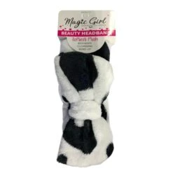 MAGIC GIRL - Beauty Head Band Softest Plush (#HWR-BEA01-2) -Zoe Beauty Supply Shop HWR030 WHITE