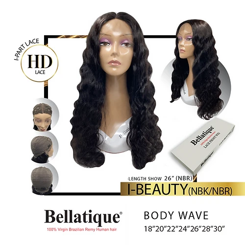 BELLATIQUE - 100% Virgin Brazilian Remy Lace Frontal I-Part Wig BEAUTY (HUMAN HAIR) 1 BELLATIQUE - 100% Virgin Brazilian Remy Lace Frontal I-Part Wig BEAUTY (HUMAN HAIR)