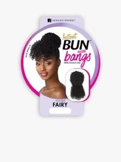 SENSATIONNEL - IB FAIRY (INSTANT BUN WITH BANG) -Zoe Beauty Supply Shop IBB Fairy Hangtag