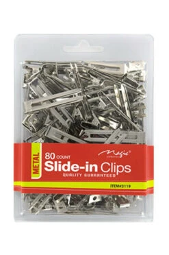 MAGIC COLLECTION - 80 Pieces SLIDE IN CLIPS