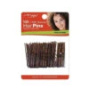 MAGIC COLLECTION - 100 Ball Tip Hair PIns 1 3/4" DARK BROWN -Zoe Beauty Supply Shop ITEM 763DBRO
