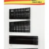 MAGIC COLLECTION - 50 Bobby Pins Black Regular + Jumbo