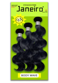 Janeiro - 9A 100% Virgin Brazilian Remy BODY WAVE (HUMAN) -Zoe Beauty Supply Shop JANEIROMUTLIBODYWAVE