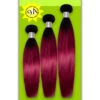 Janeiro - 9A 100% Virgin Brazilian Remy STRAIGHT (T1B/BURG) -Zoe Beauty Supply Shop JANEIROMUTLISTRAIGHTT1BBURG