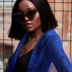 TOUCH UPS - Glitter Shawl Scarf