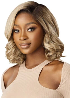 OUTRE - LACE FRONT WIG - MELTED HAIRLINE - SORANA - HT -Zoe Beauty Supply Shop LACEFRONT MELTED HAIRLINE Sorana DR4 Sandy Blonde Sub A
