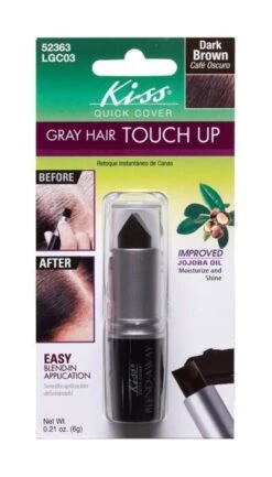 KISS - Quick Cover Gray Hair Touch Up Stick Type 8 KISS - Quick Cover Gray Hair Touch Up Stick Type -Zoe Beauty Supply Shop LGC03 3