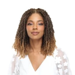 TRU WIG - FEEL FREE HAIR 13X5 LACE FRONT YANKY TWIST BRAID WIG 16-18"