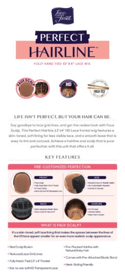 OUTRE - LACE FRONT WIG - PERFECT HAIR LINE 13X4 FAUX SCALP - PATRICE -Zoe Beauty Supply Shop Lacefront Perfect Hairline 13x4 Faux Scalp 68ffe7a6 9e47 4930 a530 55cb5eba2c67