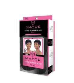 MAYDE - 100% Human Hair PAULIE WIG (100% HUMAN) 6 MAYDE - 100% Human Hair PAULIE WIG (100% HUMAN) -Zoe Beauty Supply Shop MAYDEPAULIE3