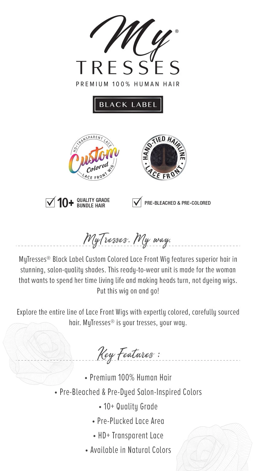 OUTRE - MYTRESSES BLACK LABEL - CUSTOM COLORED LACE FRONT WIG - HH - CASSINA (HUMAN) 2 OUTRE - MYTRESSES BLACK LABEL - CUSTOM COLORED LACE FRONT WIG - HH - CASSINA (HUMAN) - Image 2