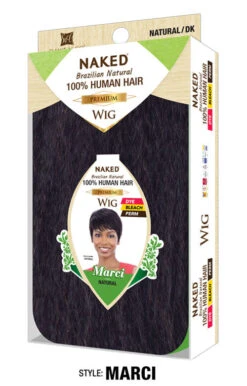 NAKED - NATURE PREMIUM 100% HUMAN WIG WIG MARCI (HUMAN) -Zoe Beauty Supply Shop NAKEDMARCI 2
