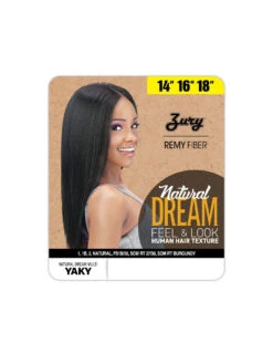 ZURY - NATURAL DREAM MULTI YAKY STRAIGHT 14"16"18" -Zoe Beauty Supply Shop NATURAL DREAM MULTI YAKI2