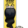 NO BRAND - 9A Unprocessed Virgin Hair 4X4 T-Part Closure BODY WAVE (HUMAN) -Zoe Beauty Supply Shop NOBRANDBODYWAVE