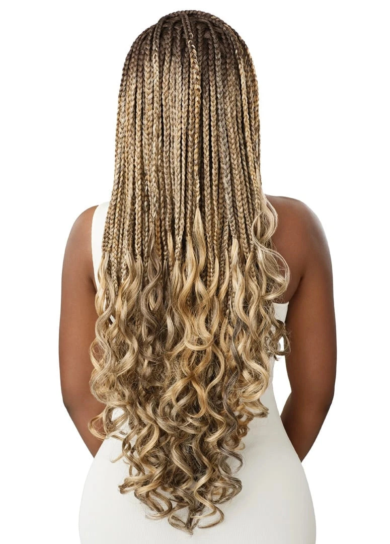 OUTRE - 13X4 LFW - FRENCH CURL BOX BRAIDS 32" 2 OUTRE - 13X4 LFW - FRENCH CURL BOX BRAIDS 32" - Image 2