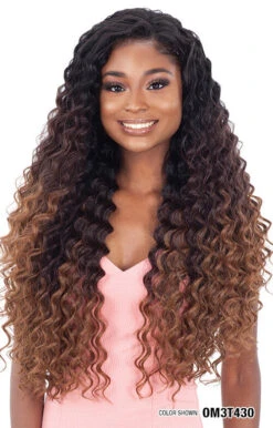 ORGANIQUE - LOOSE DEEP 3PCS 24"/26"/28" (BLENDED) -Zoe Beauty Supply Shop OLDL3 01