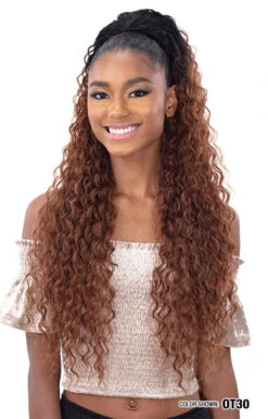 ORGANIQUE - BEACH CURL 28" ORGANIQUE PONYTAIL (DRAWSTRING)