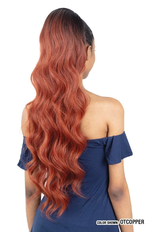 ORGANIQUE - LOOSE DEEP 28" ORGANIQUE PONYTAIL 4 ORGANIQUE - LOOSE DEEP 28" ORGANIQUE PONYTAIL - Image 4