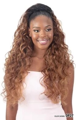 ORGANIQUE - PONYTAIL VIENNA CURL 26" (DRAWSTRING)