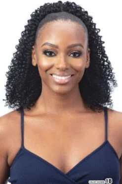 ORGANIQUE - PT WATER CURL 14" PONYTAIL (DRAWSTRING) -Zoe Beauty Supply Shop PEWAT 00