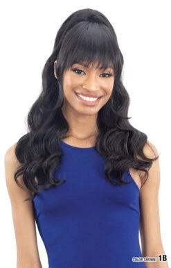 FREETRESS - EQUAL LOOSE WAVE PONYTAIL & BANG