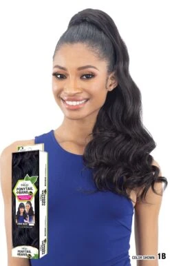 FREETRESS - EQUAL LOOSE WAVE PONYTAIL & BANG 14 FREETRESS - EQUAL LOOSE WAVE PONYTAIL & BANG -Zoe Beauty Supply Shop PGLOW 01