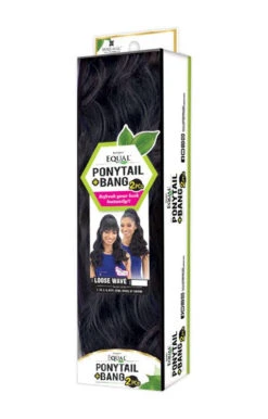 FREETRESS - EQUAL LOOSE WAVE PONYTAIL & BANG 15 FREETRESS - EQUAL LOOSE WAVE PONYTAIL & BANG -Zoe Beauty Supply Shop PGLOW PKG