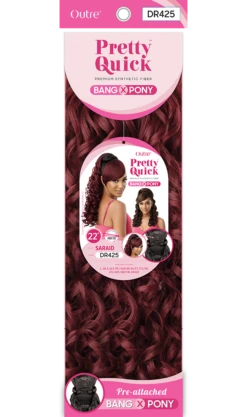 OUTRE - QUICK PONY - BANG X PONY - SARAID - HT -Zoe Beauty Supply Shop PKG PQ Saraid