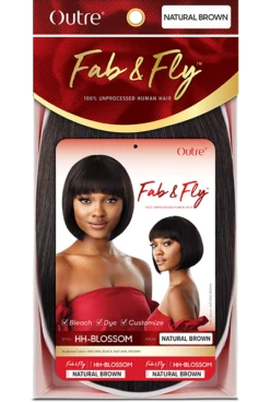 OUTRE - FAB & FLY FULL CAP WIG - HH - BLOSSOM WIG (HUMAN) 13 OUTRE - FAB & FLY FULL CAP WIG - HH - BLOSSOM WIG (HUMAN) -Zoe Beauty Supply Shop PKG QHFBLO HH BLOSSOM