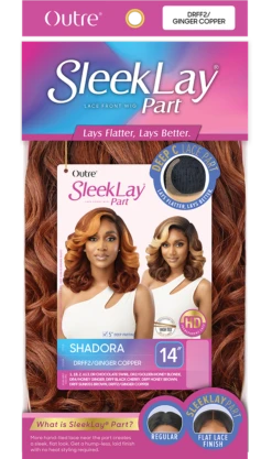 OUTRE - LACE FRONT WIG - SLEEKLAY PART - DEEP-C LACE PART - SHADORA -Zoe Beauty Supply Shop PKG QL Sleeklay Shadora