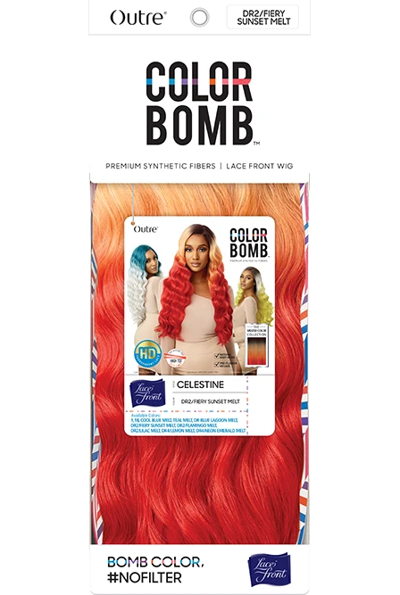 OUTRE - LACE FRONT WIG - COLOR BOMB - CELESTINE - HT 11 OUTRE - LACE FRONT WIG - COLOR BOMB - CELESTINE - HT - Image 11