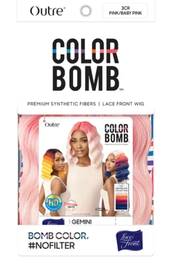 OUTRE - LACE FRONT WIG - COLORBOMB - GEMINI - HT -Zoe Beauty Supply Shop PKG QLCBGEM Gemini