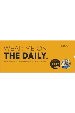 OUTRE - THE DAILY WIG HH W&W DEEP CURL 14" (HUMAN) -Zoe Beauty Supply Shop PKG QLPHDWDC14 WW Deep Curl 14