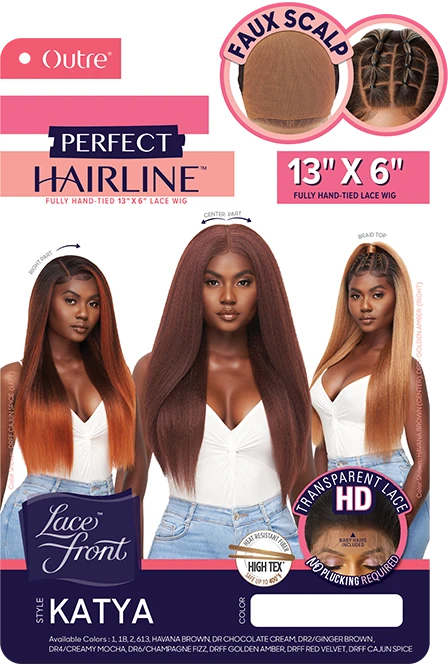 OUTRE - LACE FRONT WIG - PERFECT HAIR LINE 13X6 FAUX SCALP - KATYA 10 OUTRE - LACE FRONT WIG - PERFECT HAIR LINE 13X6 FAUX SCALP - KATYA - Image 10