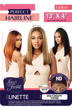 OUTRE - LACE FRONT WIG PERFECT HAIR LINE 13X4 LINETTE WIG -Zoe Beauty Supply Shop PKG QLPHLLIN Linette HT