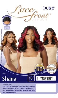 OUTRE - LACE FRONT SHANA WIG 28 OUTRE - LACE FRONT SHANA WIG -Zoe Beauty Supply Shop PKG QLSHN SHANA HT