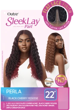 OUTRE - LACE FRONT SLEEKLAY PART PERLA HT WIG 25 OUTRE - LACE FRONT SLEEKLAY PART PERLA HT WIG -Zoe Beauty Supply Shop PKG QLSLPER Perla HT