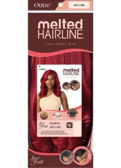 OUTRE - LACE FRONT WIG - MELTED HAIRLINE - RUBINA - HT -Zoe Beauty Supply Shop PKG QL Melted Hairline Rubina
