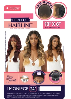 OUTRE - LACE FRONT WIG - PERFECT HAIR LINE 13X6 - MONIECE - HT 24 OUTRE - LACE FRONT WIG - PERFECT HAIR LINE 13X6 - MONIECE - HT -Zoe Beauty Supply Shop PKG QL Perfect Hairline 13x6 Moniece HT