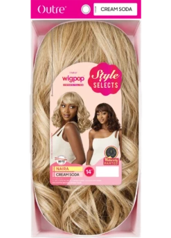 OUTRE - WIGPOP - STYLE SELECTS - NAIRA - HT -Zoe Beauty Supply Shop PKG WigPop Style Selects Naira