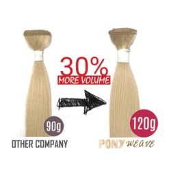 EVE HAIR - PLATINO PONY TAIL WEAVE MALAYSIAN WAVE 18" -Zoe Beauty Supply Shop PMW 04 1024x1024 2x 937108d3 e323 4321 8074 ec274c686839