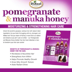 Difeel - POMEGRANATE & MANUKA HONEY LEAVE-IN CONDITIONING SPRAY -Zoe Beauty Supply Shop POM HONEY CARD ec1aa898 067a 41b3 8865 997ec711155f